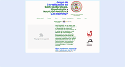 Desktop Screenshot of gastrohnup.univalle.edu.co