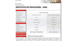 Desktop Screenshot of dirpsicologia.univalle.edu.co
