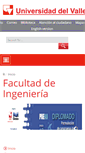 Mobile Screenshot of ingenieria.univalle.edu.co