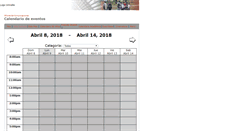 Desktop Screenshot of calendario.univalle.edu.co