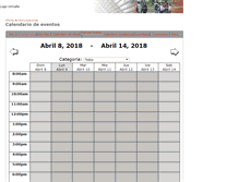 Tablet Screenshot of calendario.univalle.edu.co