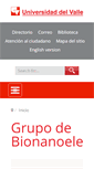 Mobile Screenshot of bionano.univalle.edu.co