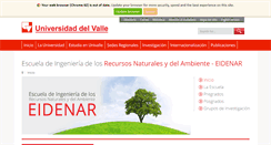 Desktop Screenshot of eidenar.univalle.edu.co