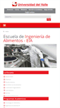 Mobile Screenshot of ingealimentos.univalle.edu.co