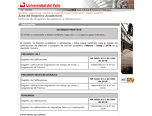 Tablet Screenshot of calificaciones.univalle.edu.co