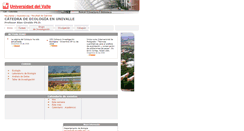 Desktop Screenshot of ecologia.univalle.edu.co
