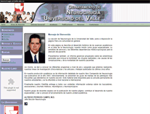 Tablet Screenshot of neurocirugia.univalle.edu.co