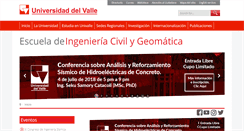 Desktop Screenshot of eicg.univalle.edu.co